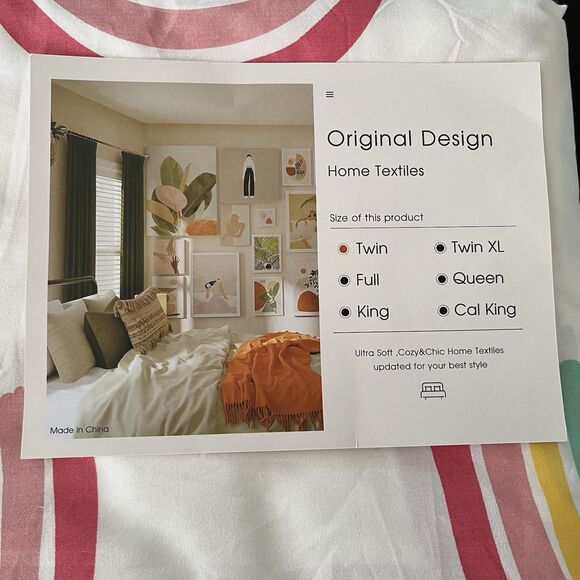 Original Design Toddler Twin Rainbow Duvet Cover Bedding Set Comforter Cover - Picture 2 of 6